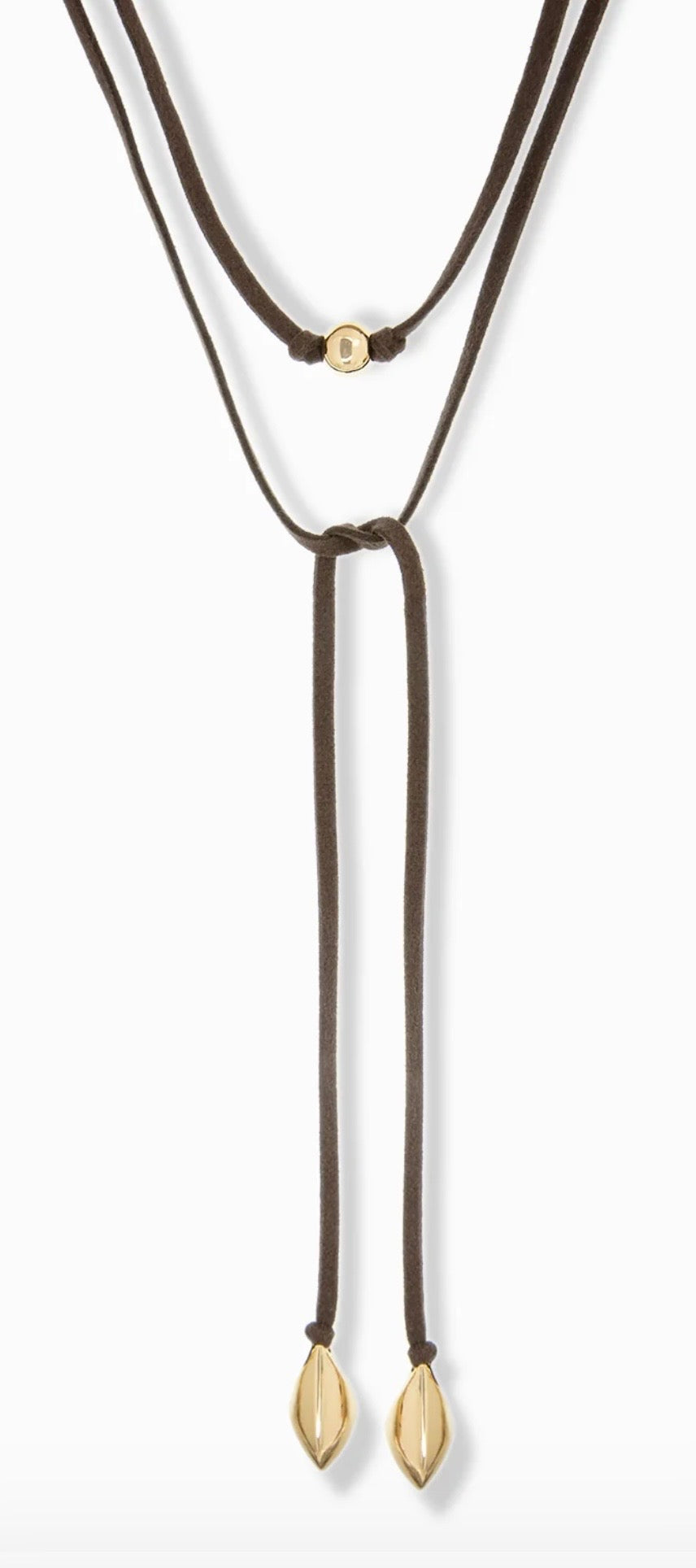 Sydney Suede Wrap Necklace