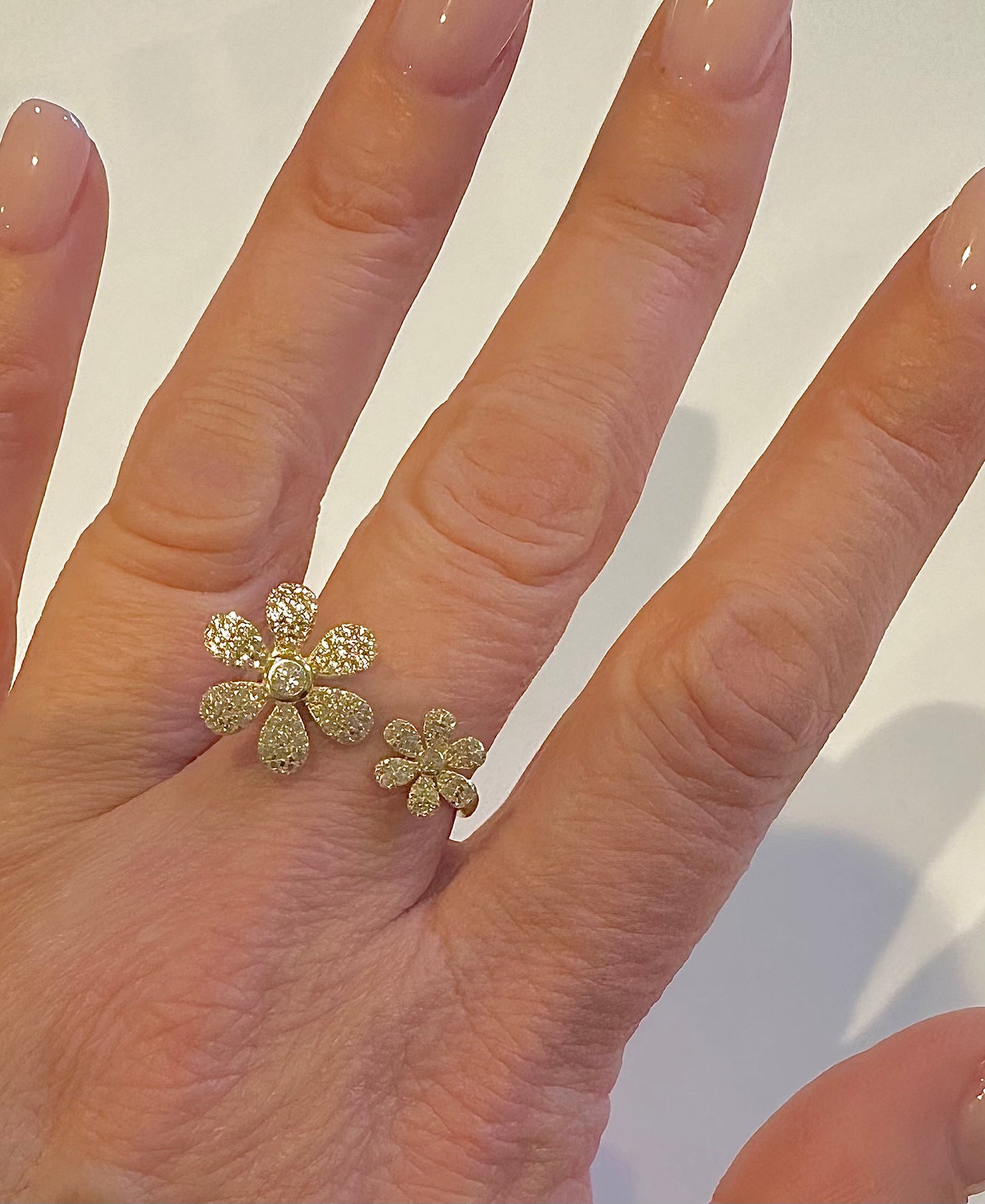 Double Flower Ring