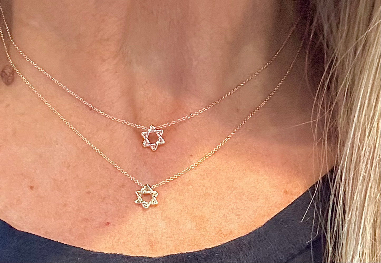 Star of David 14K Necklace