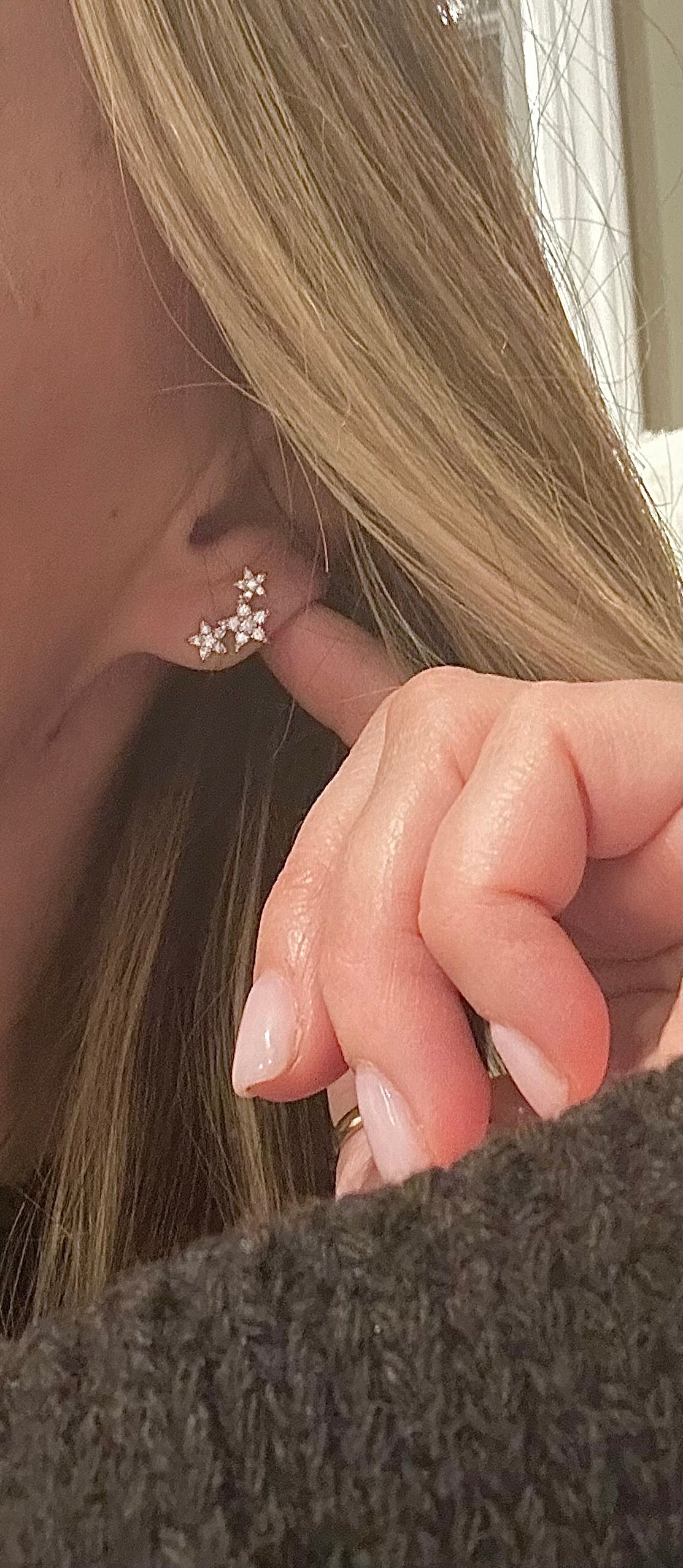 Triple Star Studs
