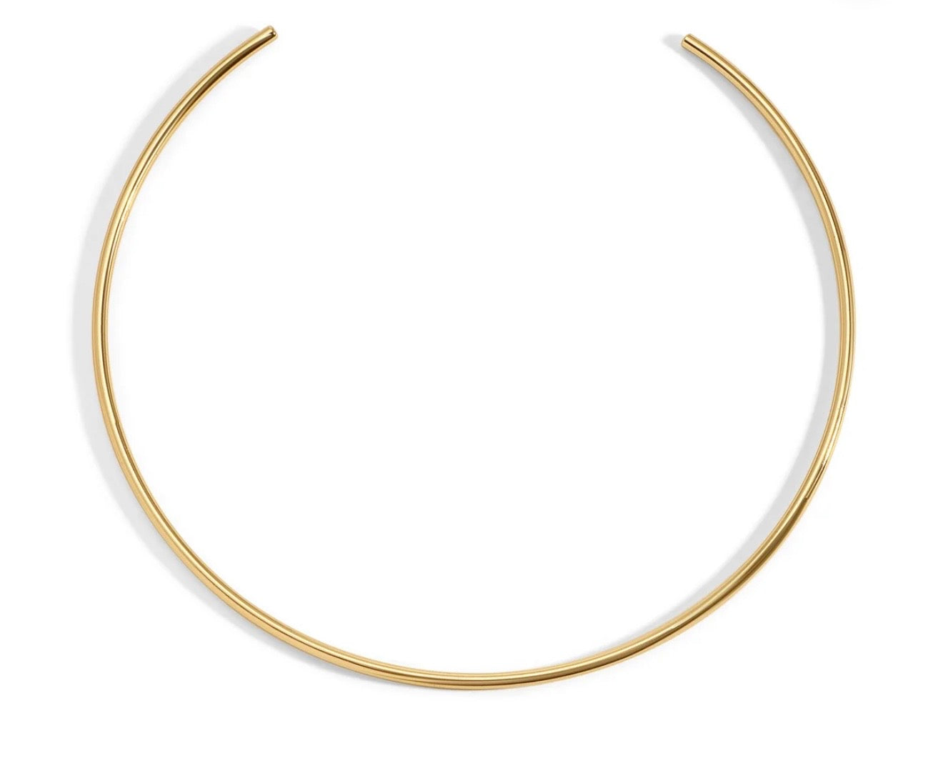 Simple Round Collar Chokers