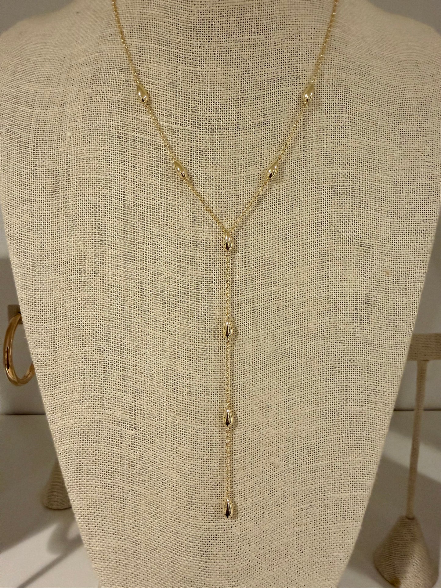 Gold Nugget Lariat