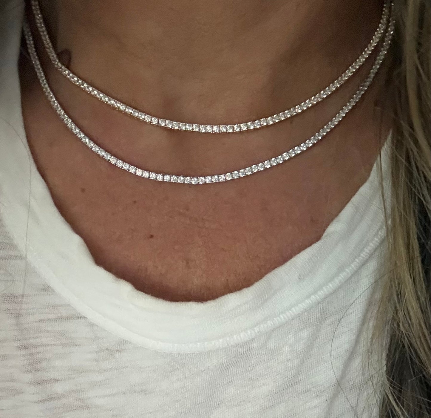 Classic Tennis Necklace