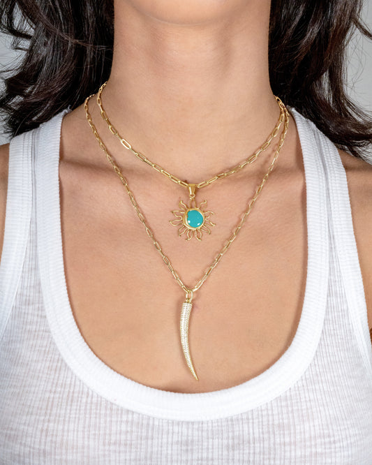 Fun In The Sun Necklace Stack