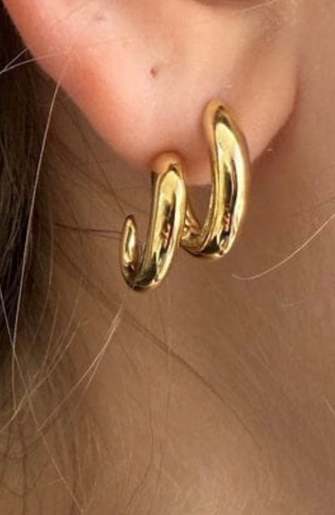 Haze Swirl Earring
