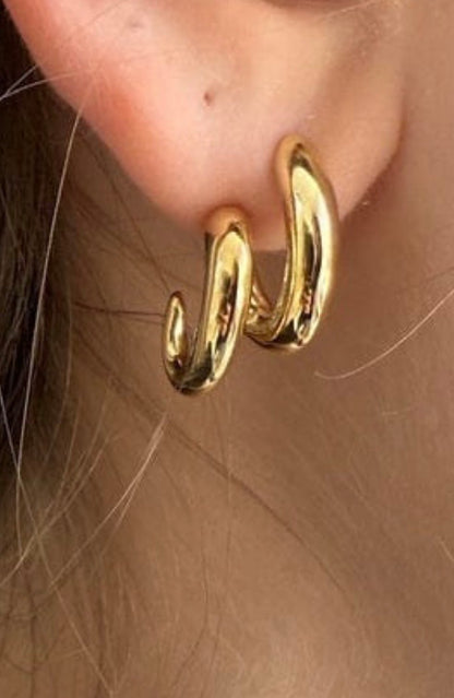 Haze Swirl Earring