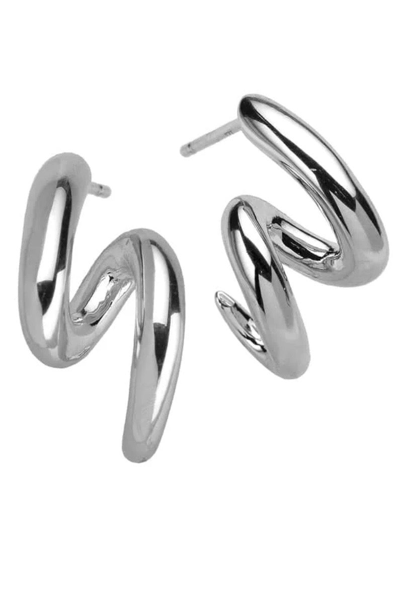 Haze Swirl Earring