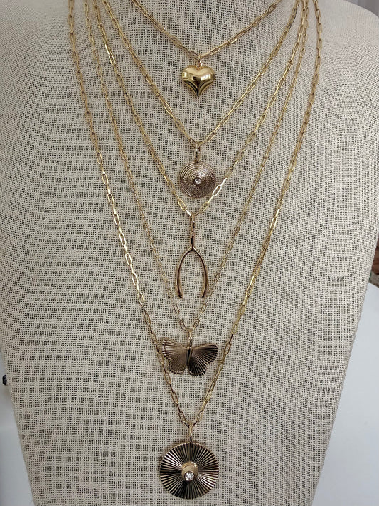 Thin 14K Gold Filled Link Chains