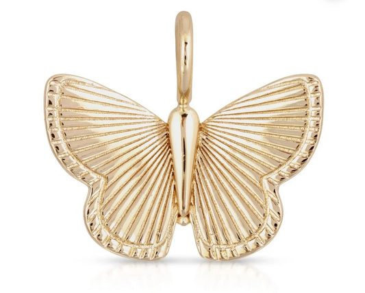 Butterfly Fluted Pendant