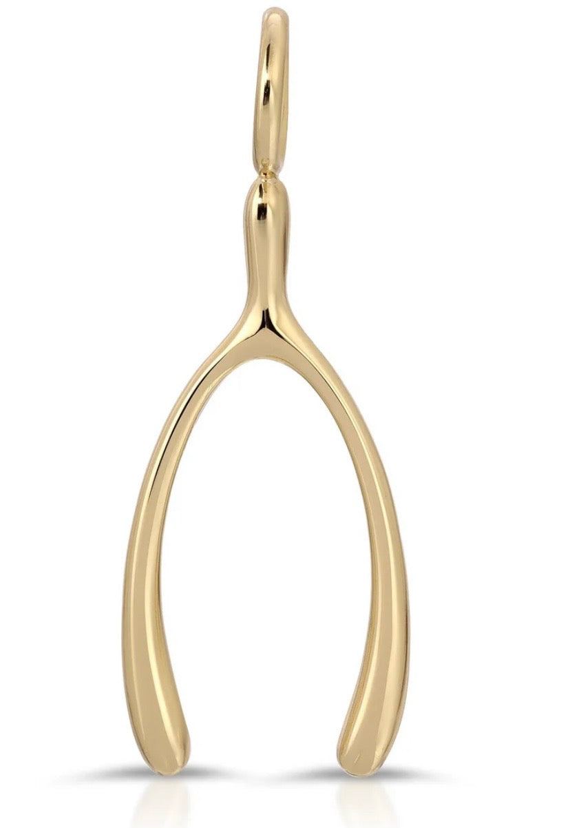 Make A Wish Bone Pendant