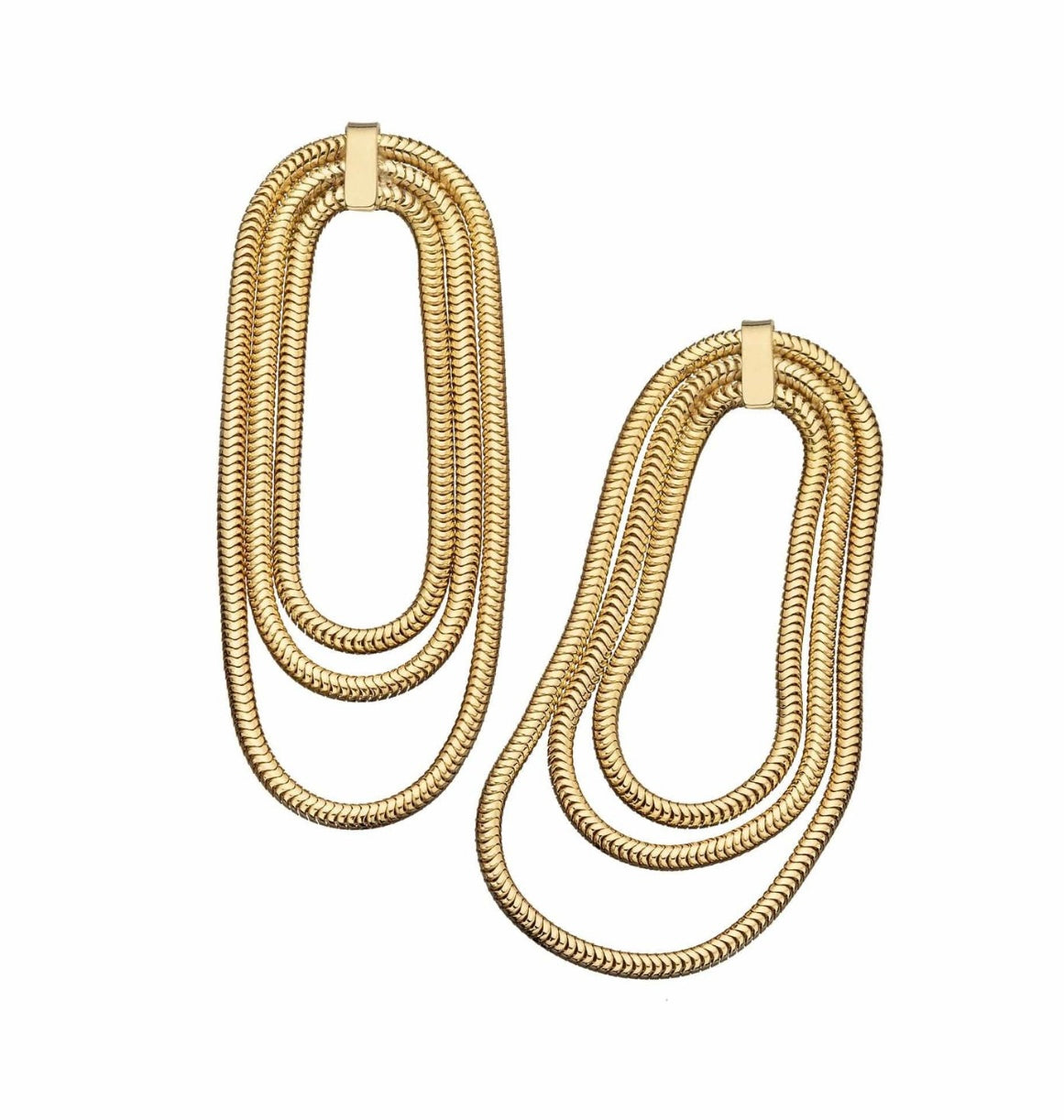 Julia Snake Chain Earrings