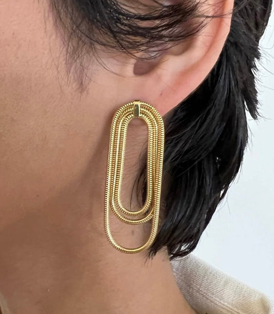 Julia Snake Chain Earrings