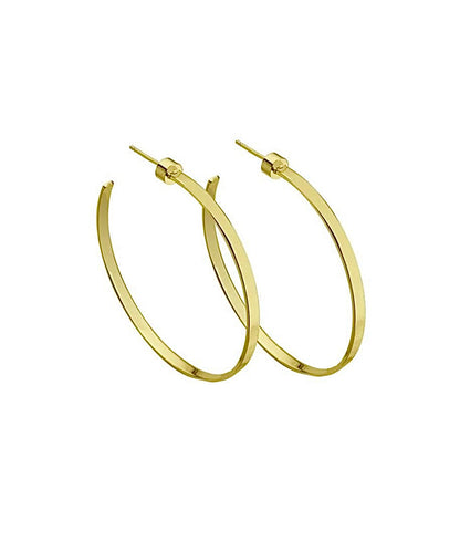 Kiara 2" Square Edge Hoops