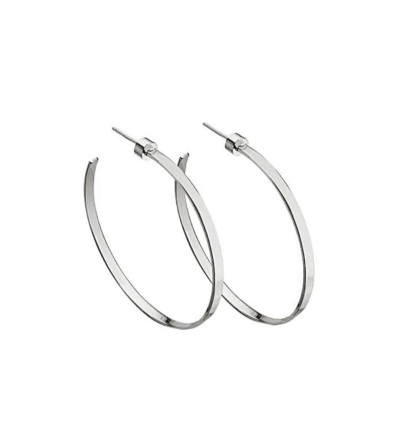 Kiara 2" Square Edge Hoops