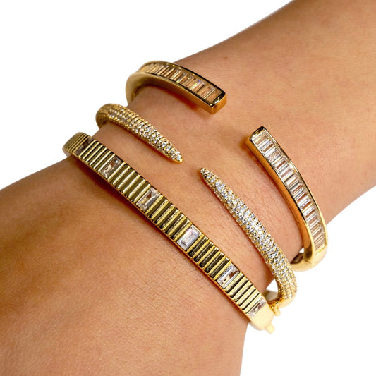 Brooke Baguette & Claw Stack