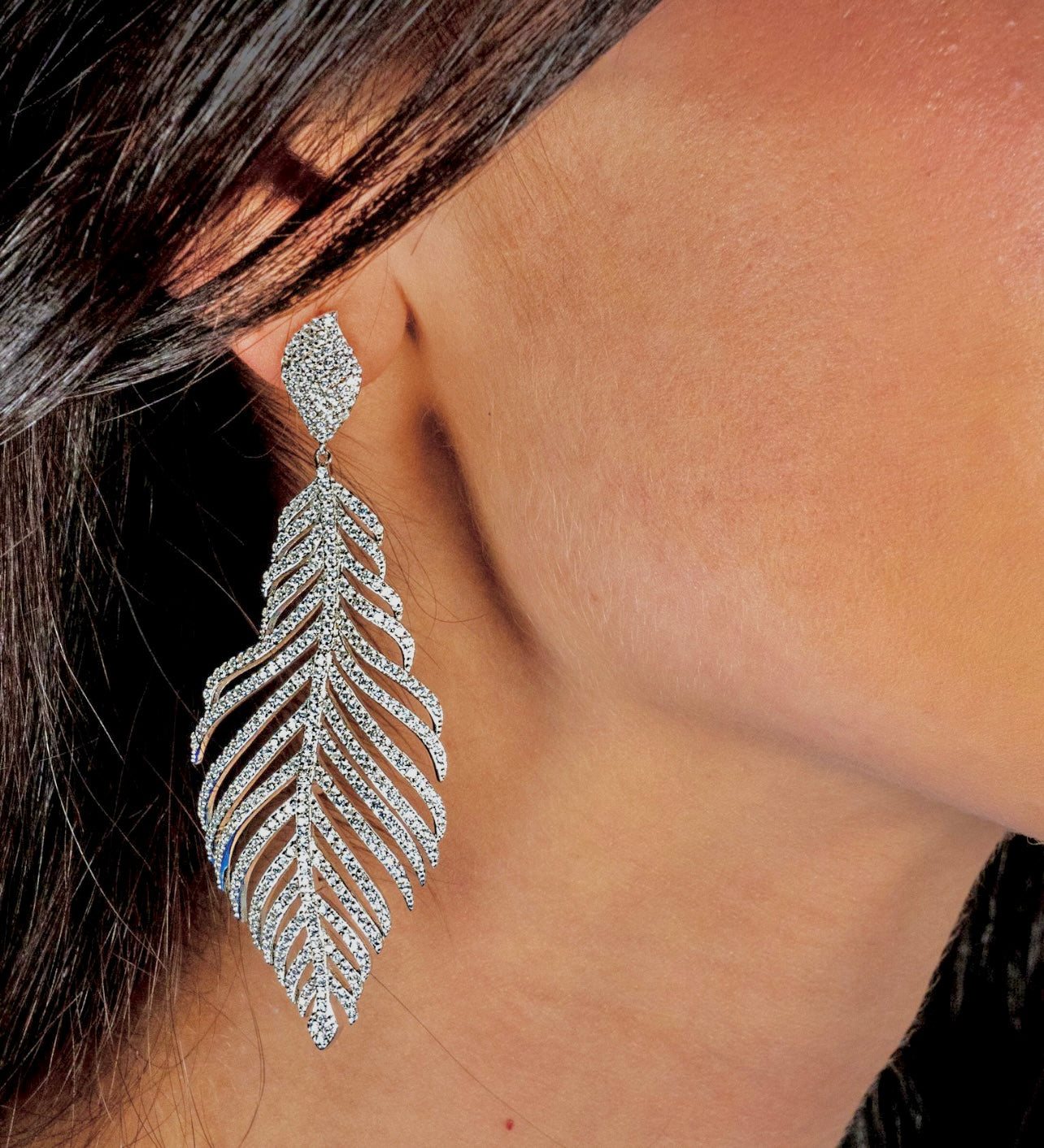 Lainie Leaf Cocktail Earrings