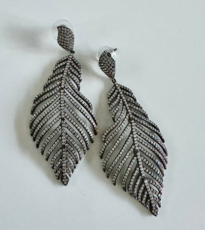 Lainie Leaf Cocktail Earrings