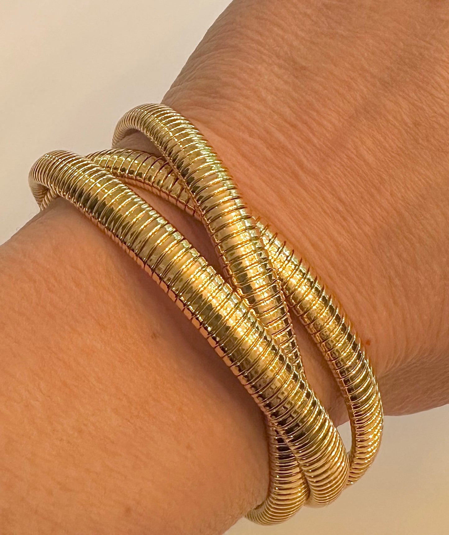 Thin Triple Cobra Bracelet