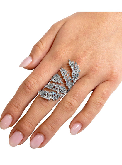 Leaf Cocktail Ring