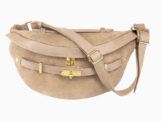 Suede Sling Bag