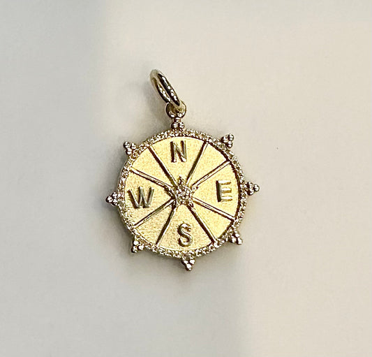 Compass Charm