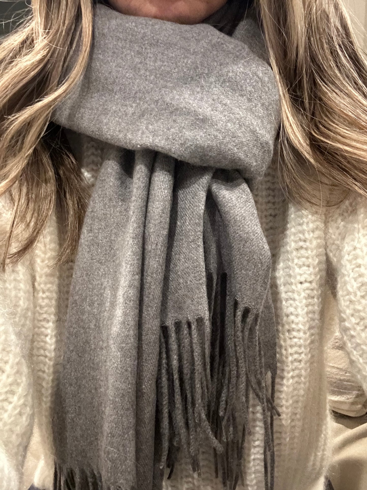 Cashmere Feel Cozy Scarf