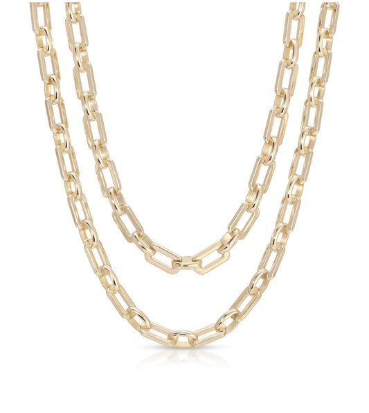 Livvie Double Chain Necklace