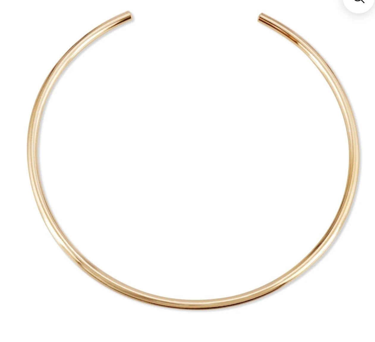 Simple Round Collar Chokers