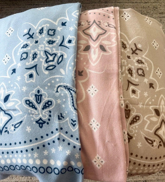 Cashmere Soft Bandana Scarf