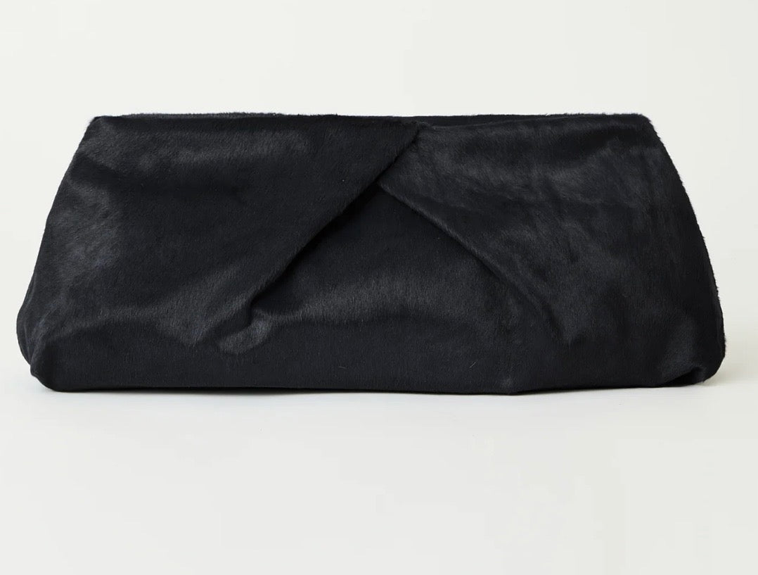 Calf Hair Clutch