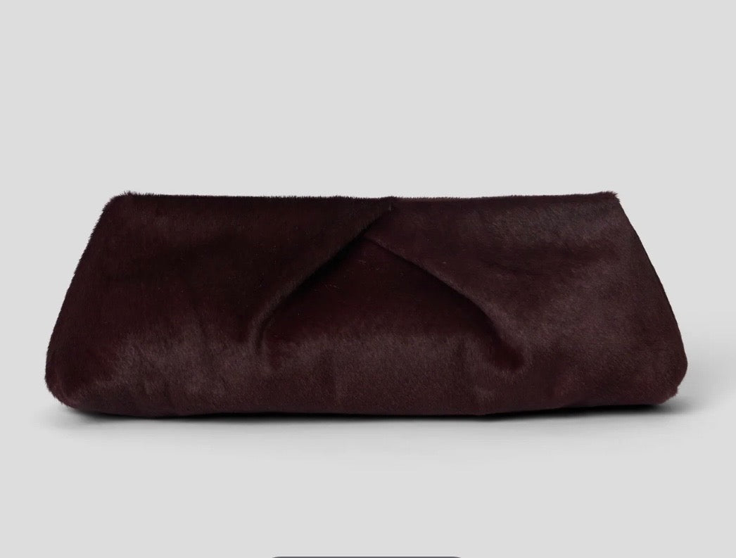 Calf Hair Clutch