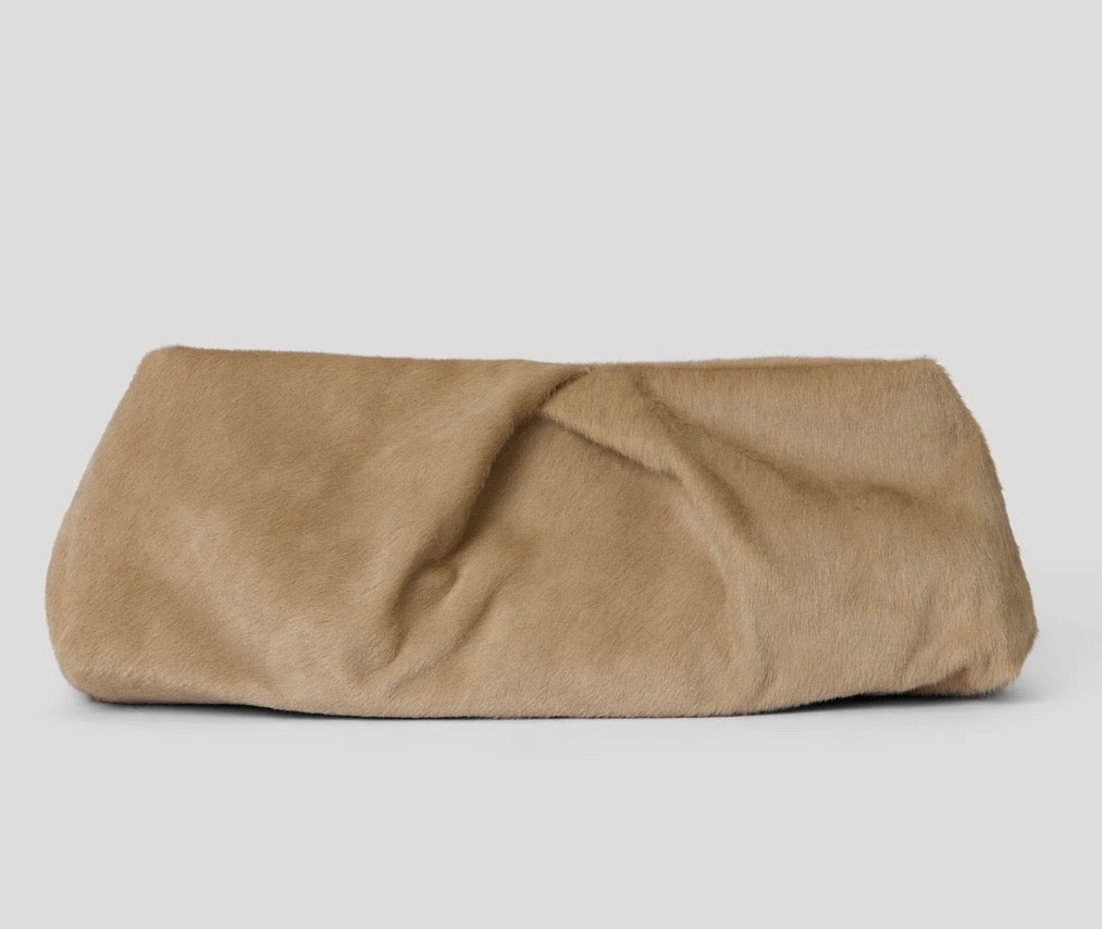 Calf Hair Clutch