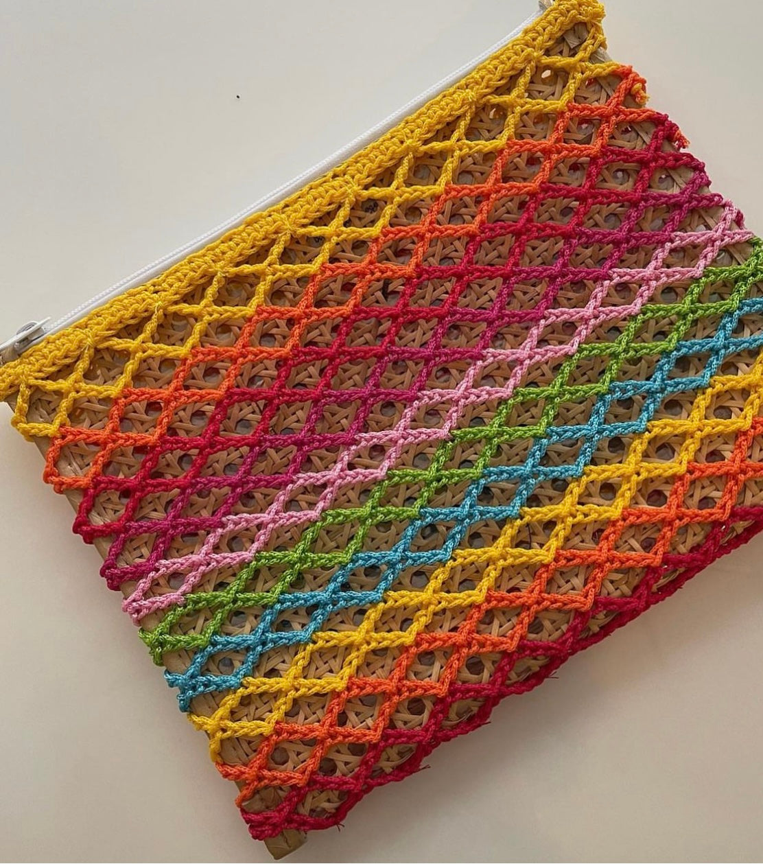 Crochet Beach Bag Pouch