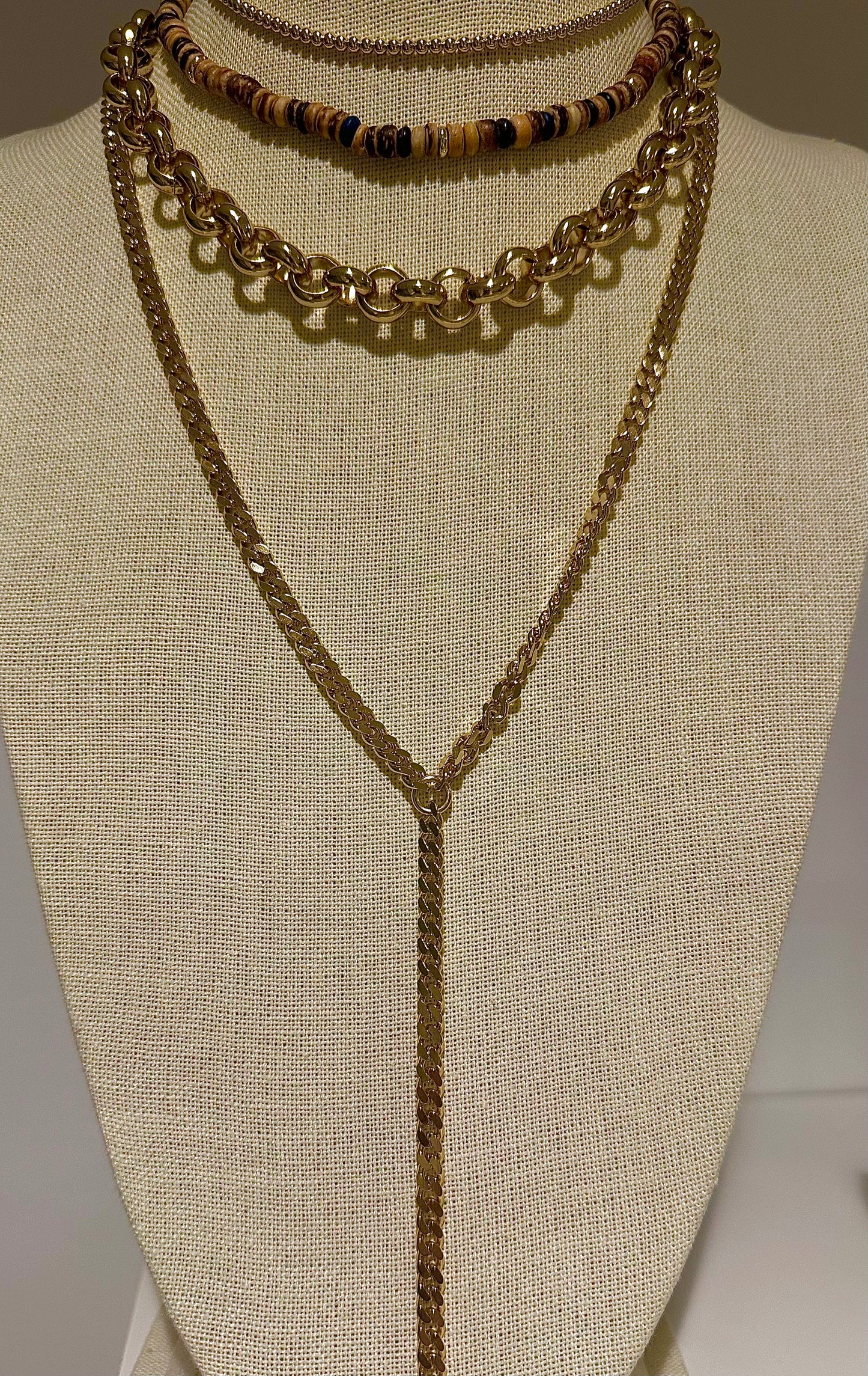 Curb Chain Lariat