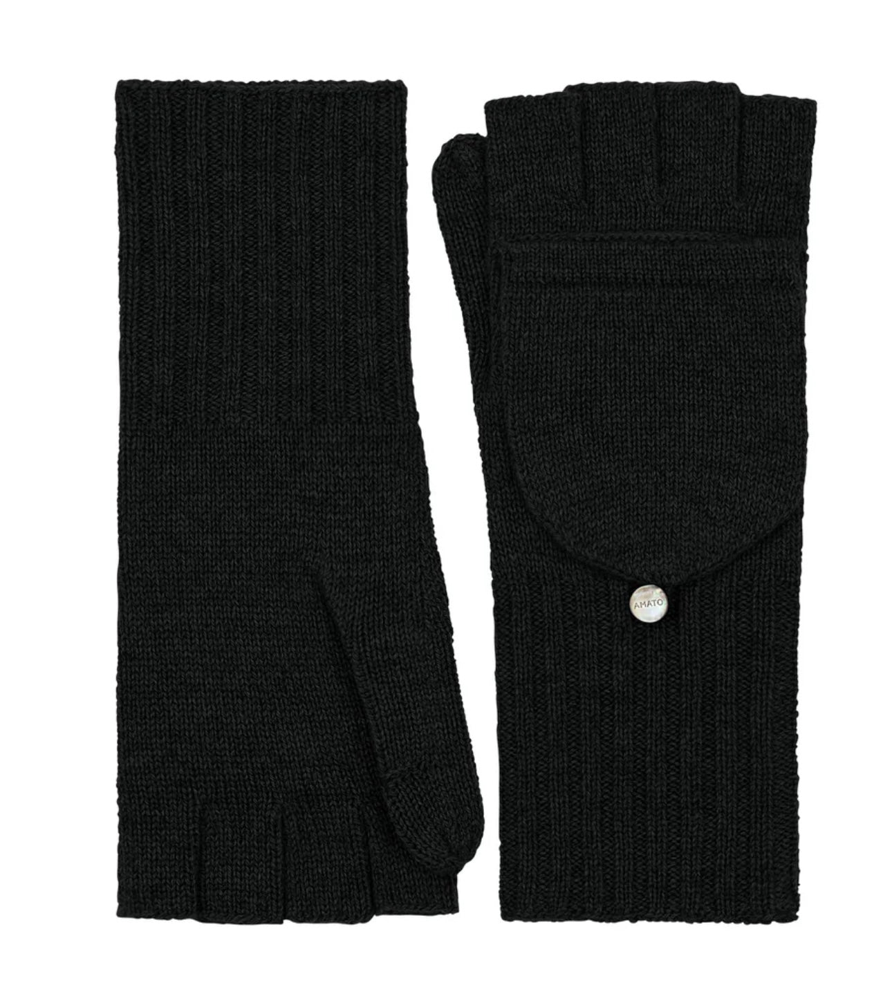 Cashmere Pop Top Gloves