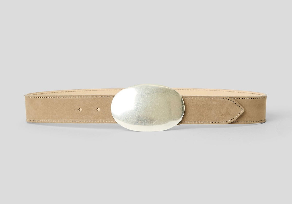 Taupe Suede Myra Belt